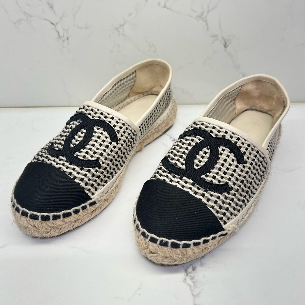 Chanel Interlocking Espadrille